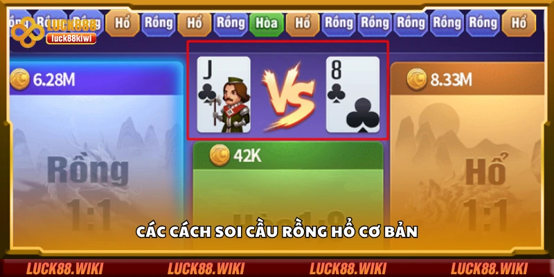 Hướng dẫn các cách soi cầu rồng hổ cơ bản